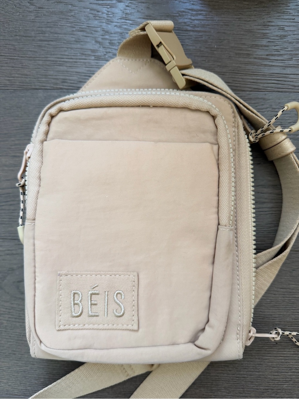 BEIS Belt Sling Bag in Cream - Picture 3 of 5